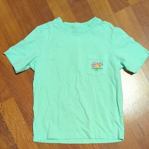 Vineyard Vines Kids Aqua Short Sleeve Tee